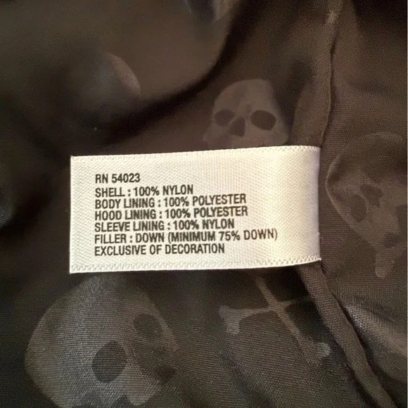 GAP Navy Down Puffer Coat 12-18 months - Picture 8 of 8